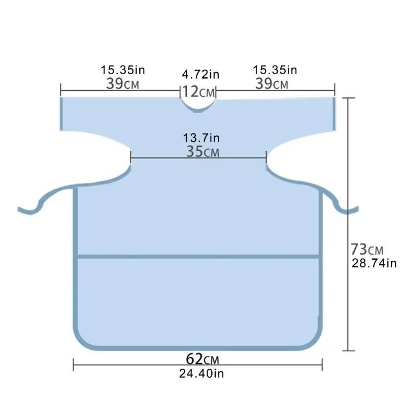 Baby Long Sleeve Feeding Bib Smock | Waterproof Coverall 1–5Y