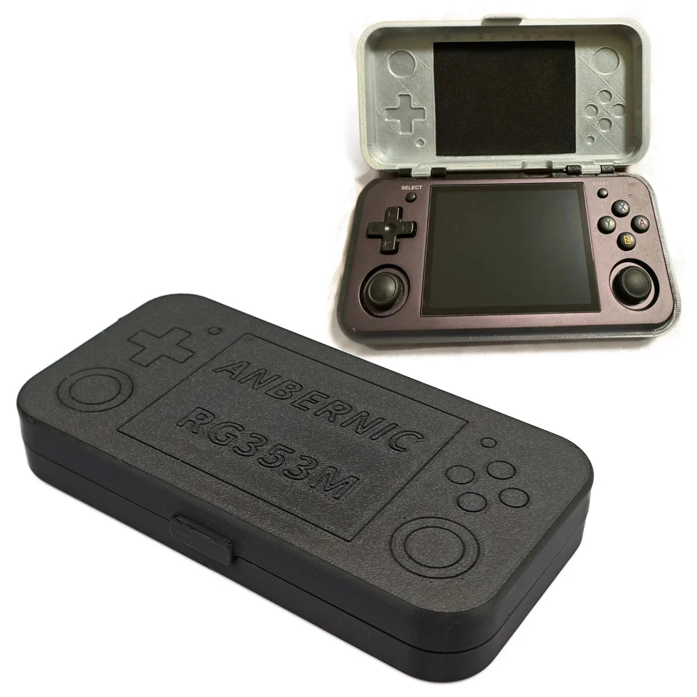 Protective Case Shockproof Protective Cover Handheld Game Console Case for Anbernic RG353M Peaceful Pleasures Health and Wellness