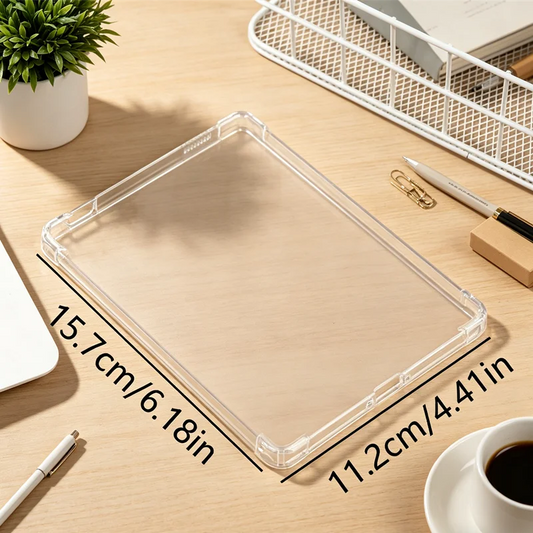 Clear TPU Case for Bigme B6 6" eReader – Slim Shockproof Cover eReader Protective Case Peaceful Pleasures Health and Wellness