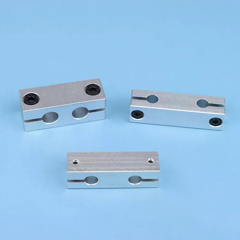 6mm 8mm Aluminum Parallel Clamp – Optical Axis Pipe Connector