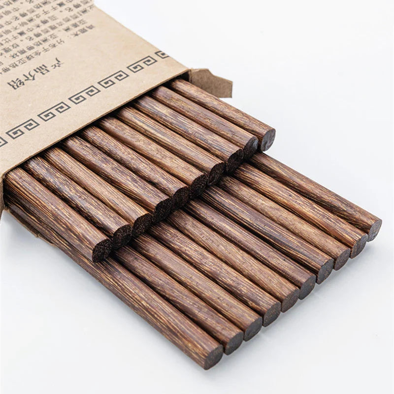Chicken Wing Wooden Chopsticks 5 Pairs – Non-Wax Reusable
