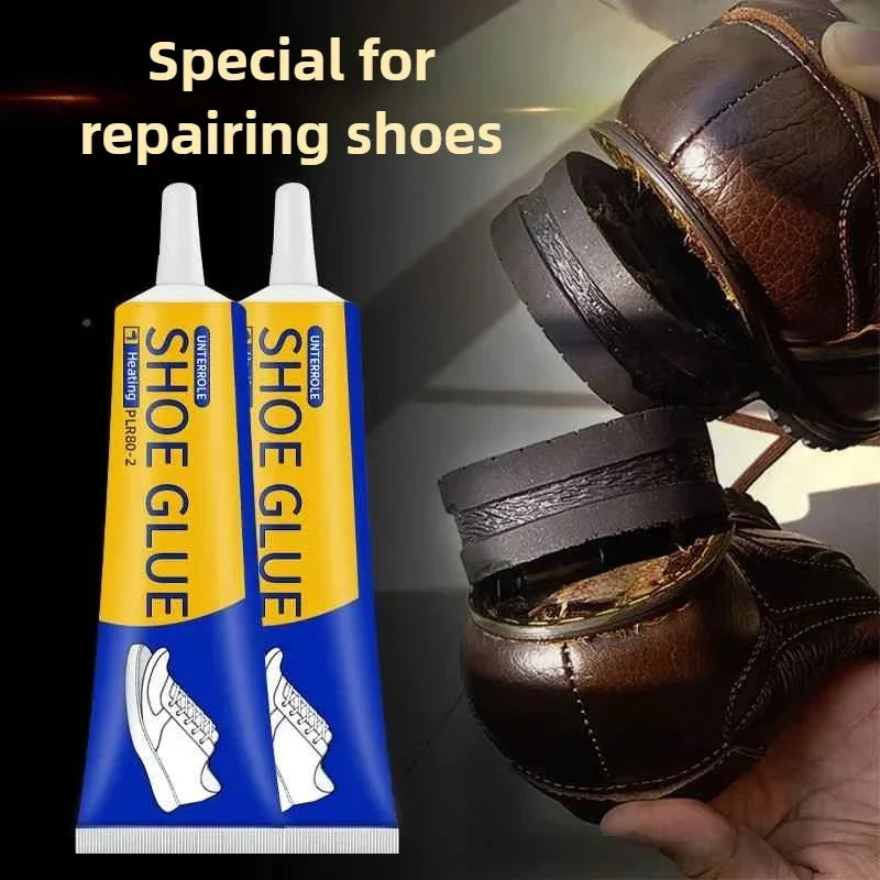 Strong Shoe Glue 60ml, Waterproof Shoe Adhesive Fast Dry for Repair, Sneaker Boot Fix, Transparent Soft Resin DIY Craft Glue Peaceful Pleasures Health and Wellness