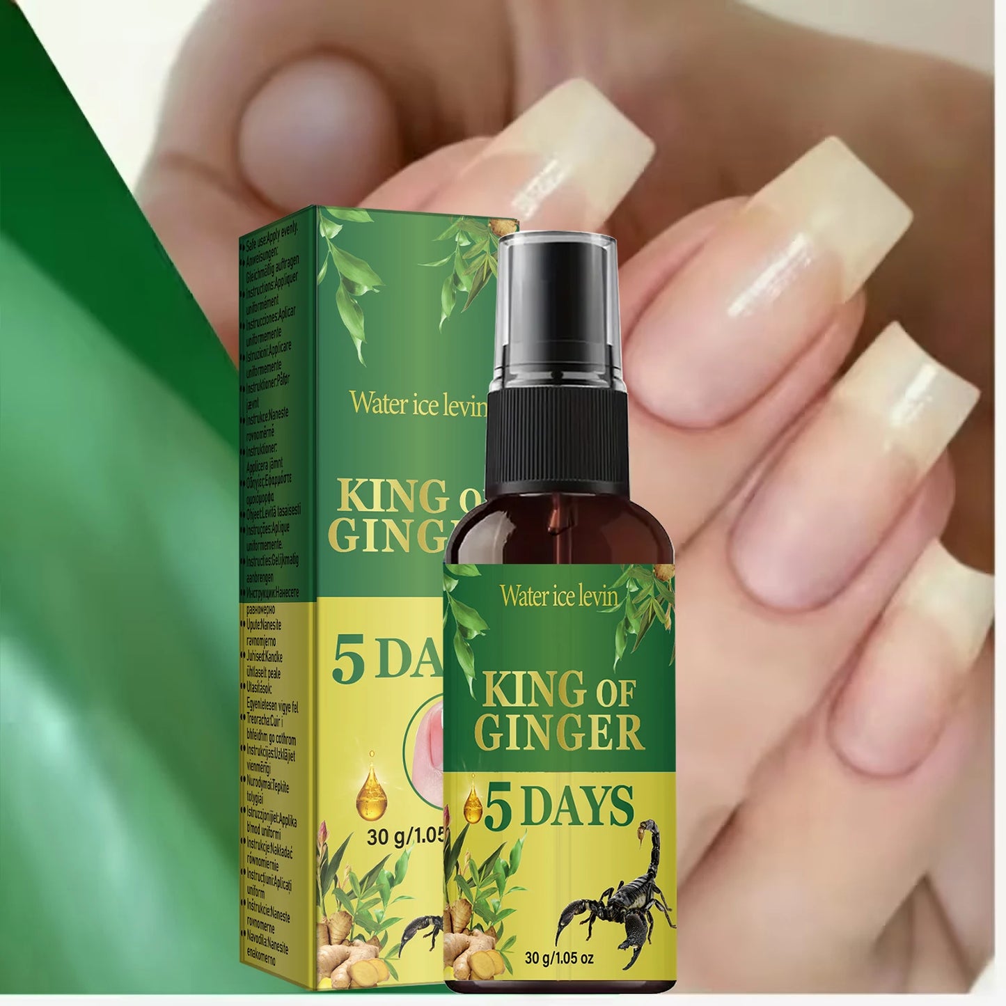 Nail Care Spray with Collagen & Hyaluronic Acid – 30g
