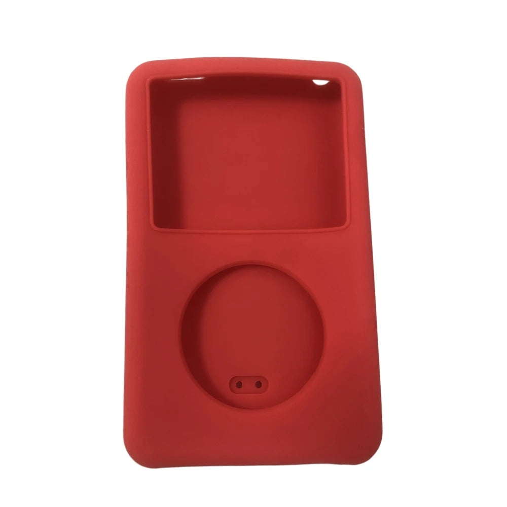 High Quality Silicone Sleeve Soft Rubber Protective Case Pouch For IPod Classic 3th 80GB 120GB 160GB Ultra Durable&Hand-Washable Peaceful Pleasures Health and Wellness Red