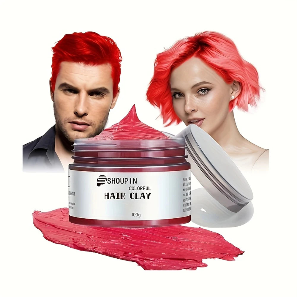 Hair Color Dye Wax Cream | Temporary Color for Halloween, Cosplay, Carnival & Daily Styling Peaceful Pleasures Health and Wellness