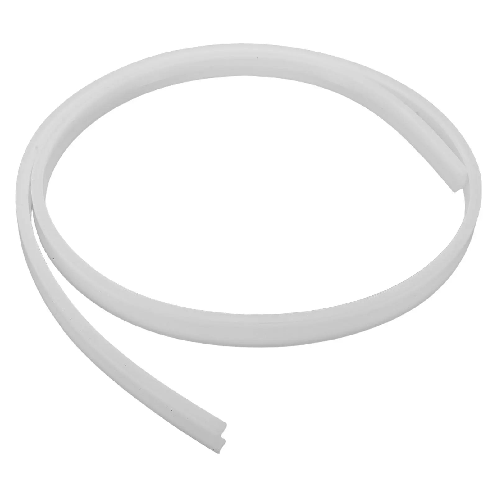 Flexible LED Strip Light Channel 10Mm PVC Curved Diffuser Cover Indoor Decorative Tape Lighting Track LED String Light Cover Peaceful Pleasures Health and Wellness