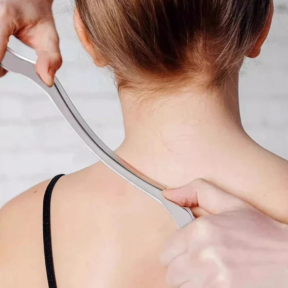 Gua Sha Stainless Steel Scraping Massage Tool | Large Muscles