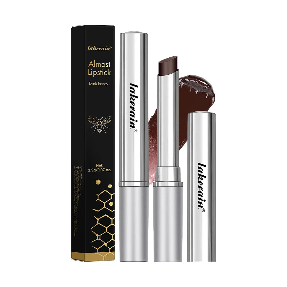 Honey Lipstick Long Lasting Moisturizing Natural Lip Plumper Makeup Lip Plumping Gloss Cosmetics Exfoliating for Lip Peaceful Pleasures Health and Wellness 2pcs back