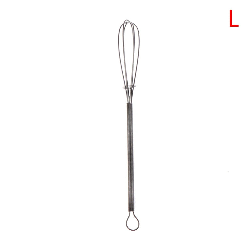 Stainless Steel Ball Whisk | Hand Egg Beater & Drink Mixer