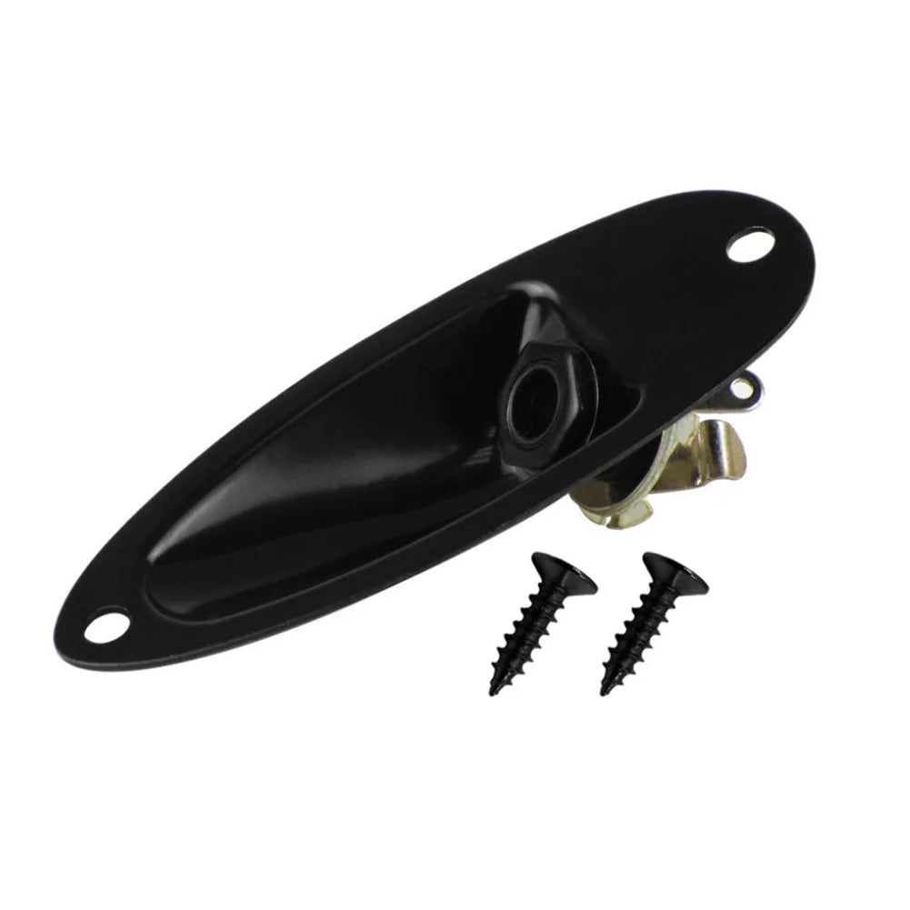 Replacement Strat Stratocaster Electric Guitar Jack Plate 1 4 Boat