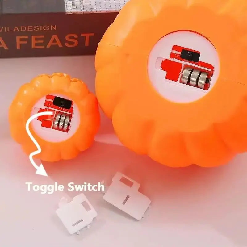 Halloween Pumpkin Lantern LED Candle Night Light Party Decor