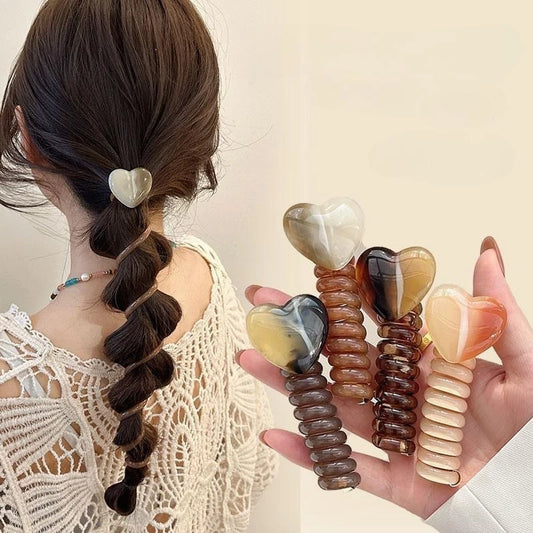 Minimalist Bubble Braid Headband | Hair Loop & Ponytail Rope Hair Accessories Peaceful Pleasures Health and Wellness