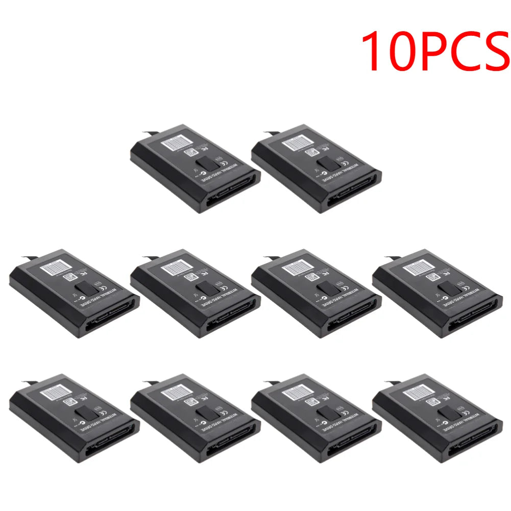 Plastic Internal Case Shell for 20GB 60GB 120GB 250GB Portable Internal HDD Hard Disk Drive Box Replacement for XBOX 360 Slim Peaceful Pleasures Health and Wellness 10PCS