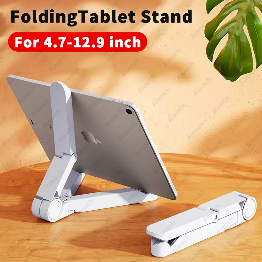 Adjustable Foldable Phone & Tablet Stand – 180° Multi-Angle Peaceful Pleasures Health and Wellness