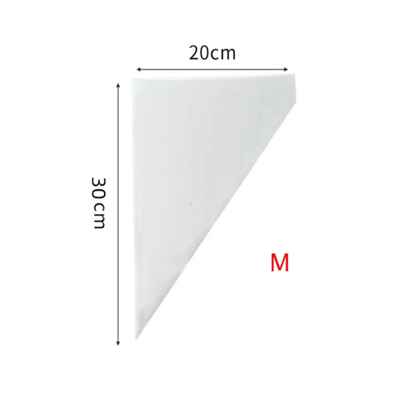 200-Pack Anti-Burst Disposable Piping Bags – Cake & Pastry
