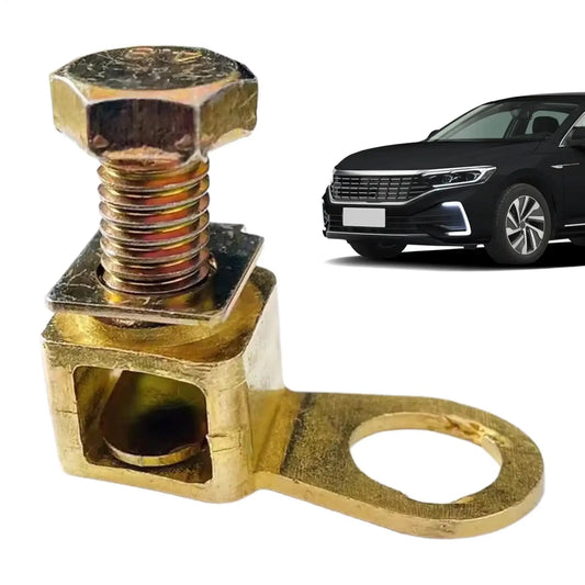 Battery Terminals Safe Portable High Conductivity Copper Heavy Duty Battery Cable Ends For Car Truck SUV RV Van, Repair parts Peaceful Pleasures Health and Wellness