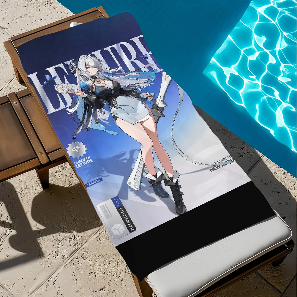 Zenless Zone Zero Quick-Dry Beach Towel | 11 Sizes Quick-Dry Beach Towel Peaceful Pleasures Health and Wellness z3 STJ70x140CM