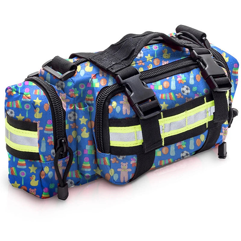 SAFETYMED First Responder Trauma First Aid Fanny Bag – Red