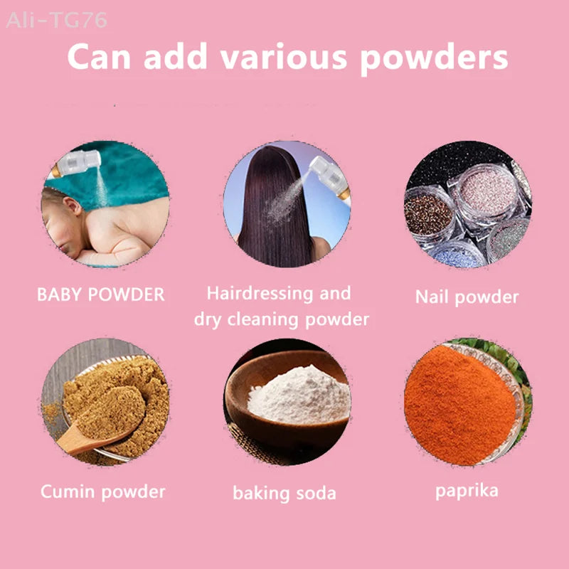 Refillable Dry Powder Spray Bottle | Travel Makeup Dispenser