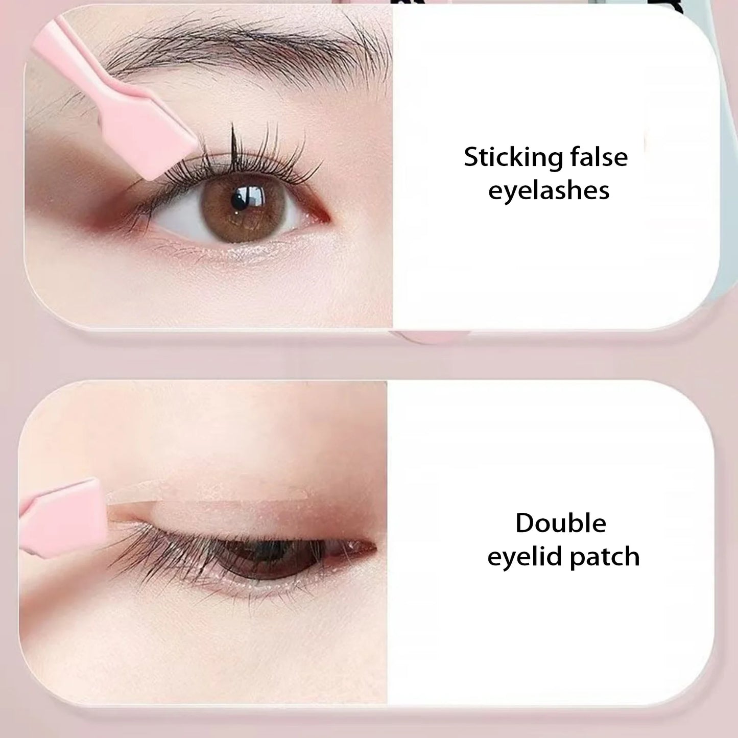 Anti-Stick Eyelash Extension Tweezers | Fine Tip Stainless Steel