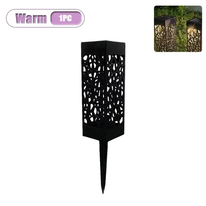 Solar Garden Stake Lights | LED Dusk to Dawn, IP65 Waterproof