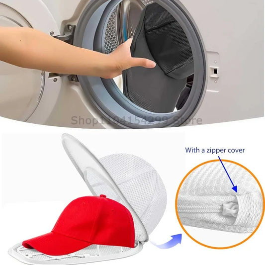 Baseball Cap Washer Rack – Machine Wash & Shape-Keeper Set Hat Washing Rack Oasis Select