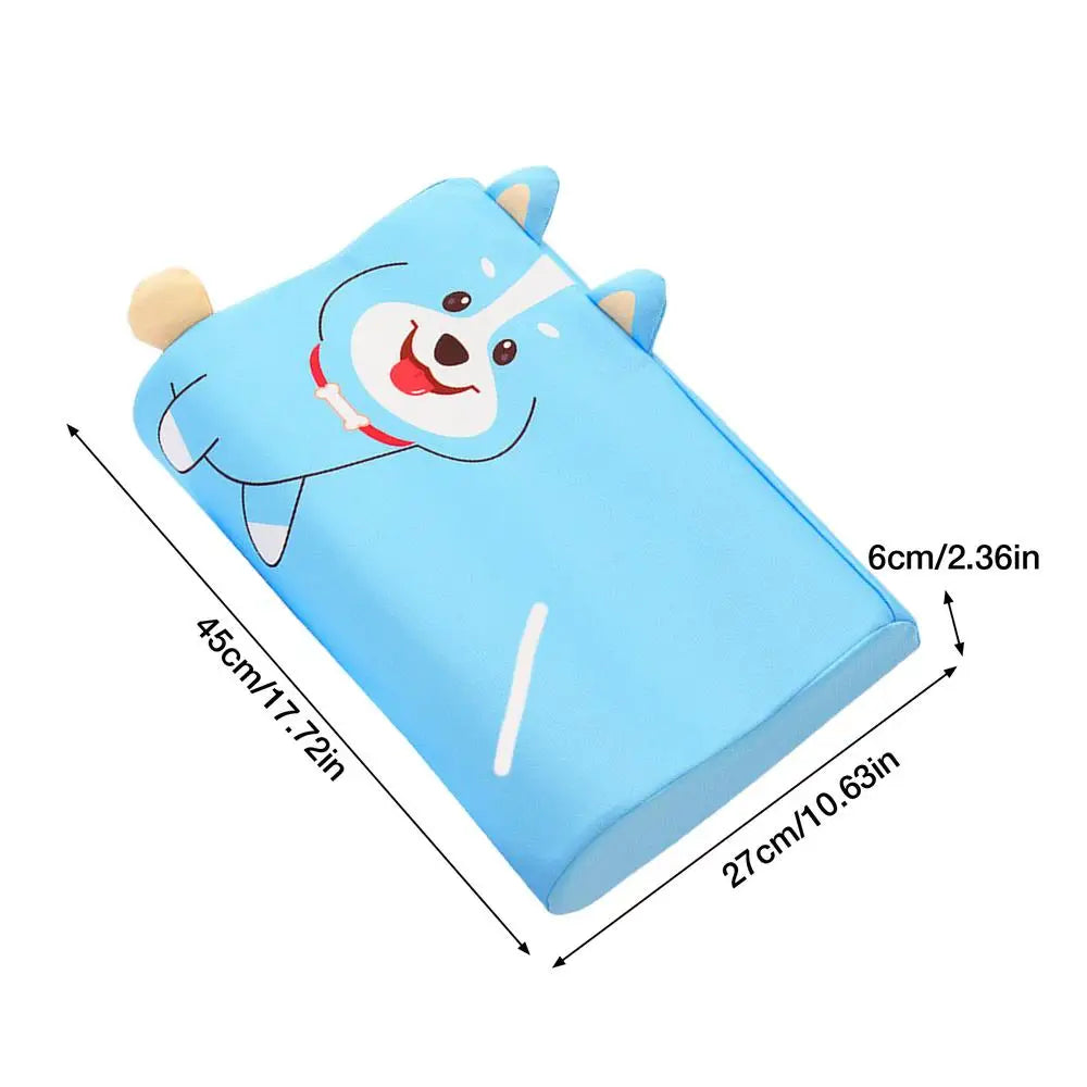 Ergonomic Toddler Pillow – Soft Skin-Friendly Kids Travel Pillow