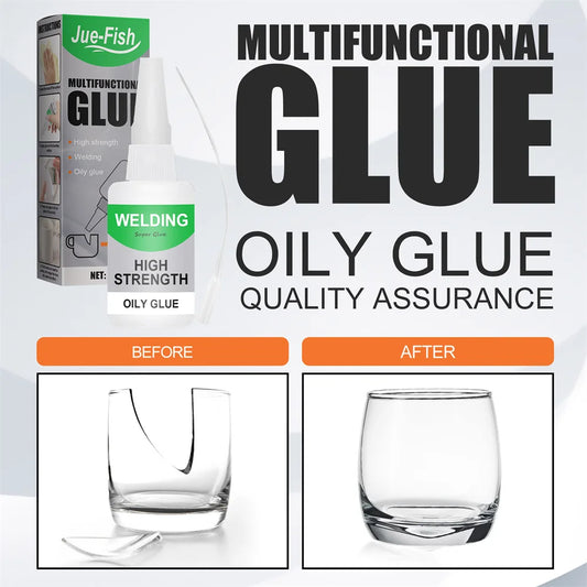Strong Oily Glue Welding Agent Quick Dry Durable Acrylate Adhesive Glue for Household Metal Glass Surface Peaceful Pleasures Health and Wellness 50g