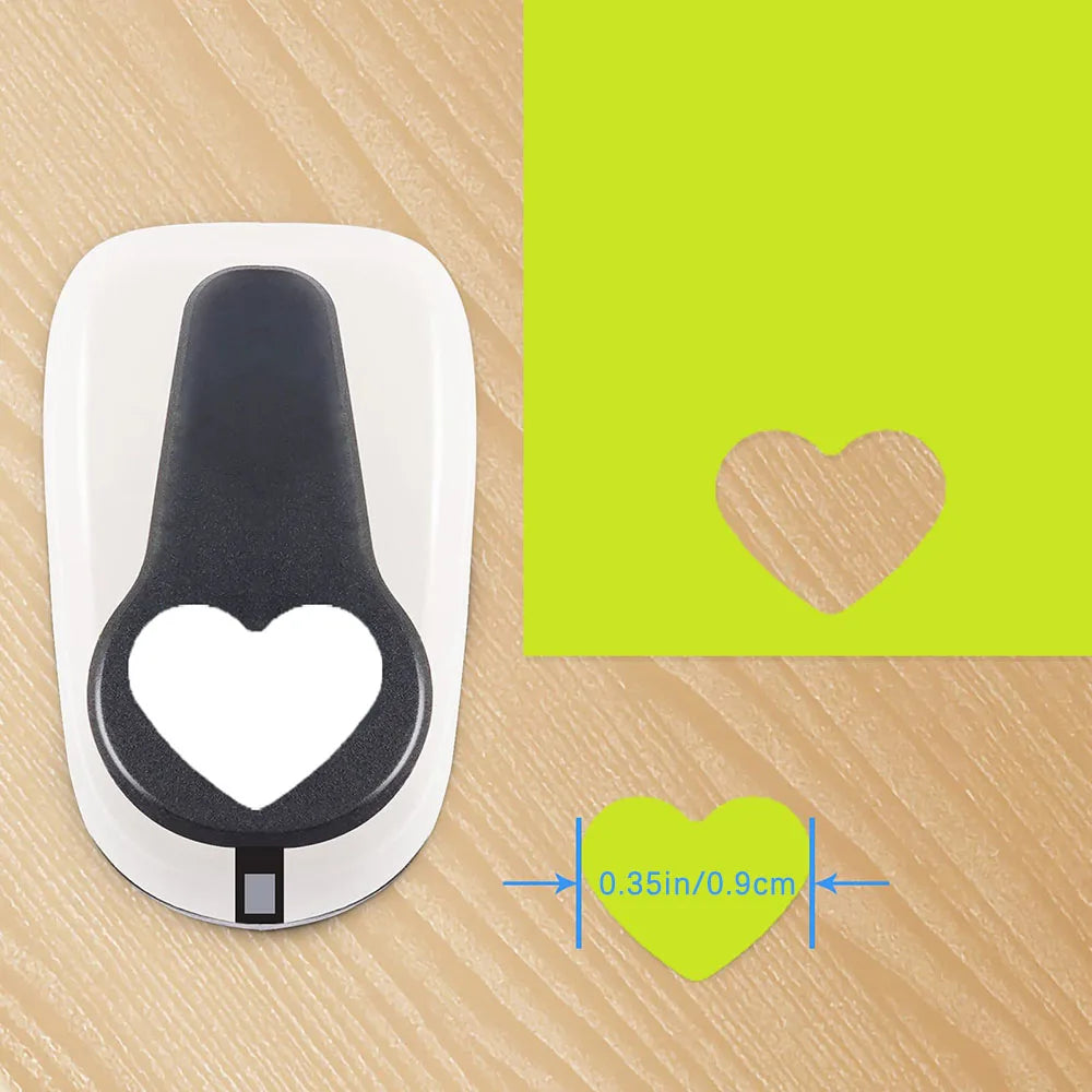 Round Heart Butterfly Pentagram Pattern Embossing Machine