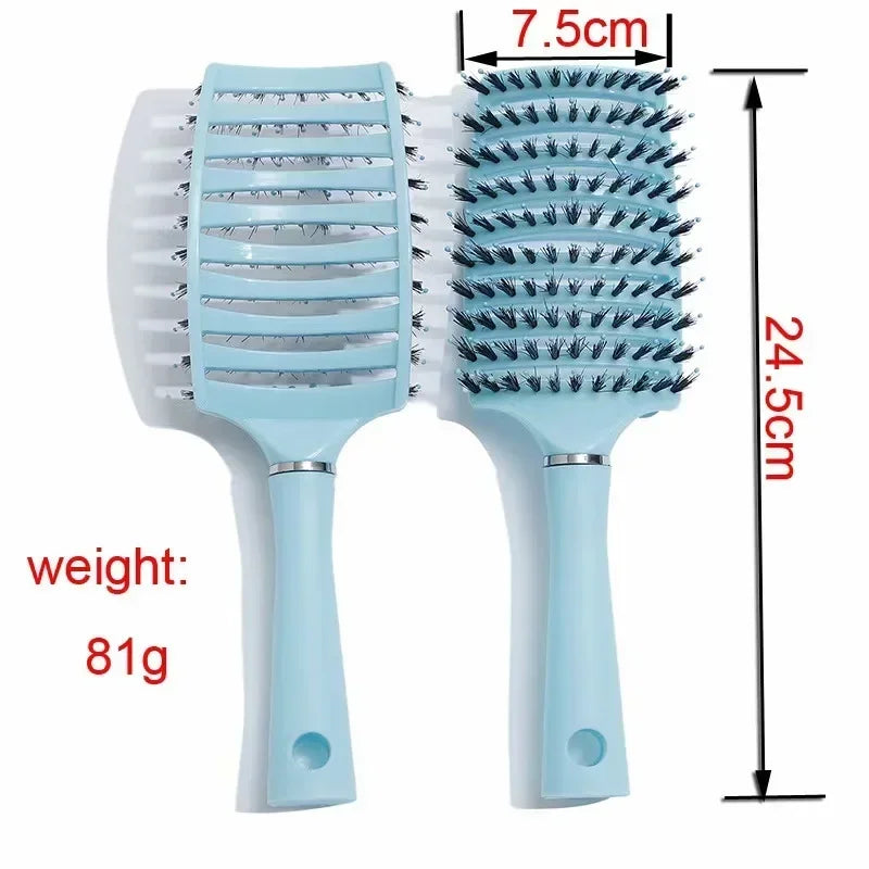 Original Hair Brush Magic Hair Comb Detangling Hair Brush Detangle Lice Massage Comb Women Tangle Hairdressing Salon 2023 Peaceful Pleasures Health and Wellness