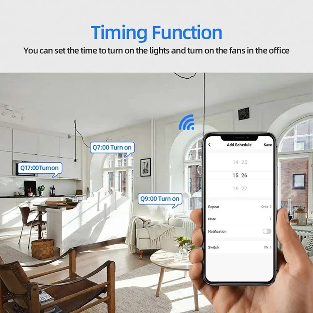 eWeLink WiFi Smart Switch 16A | Alexa & Google Home Control