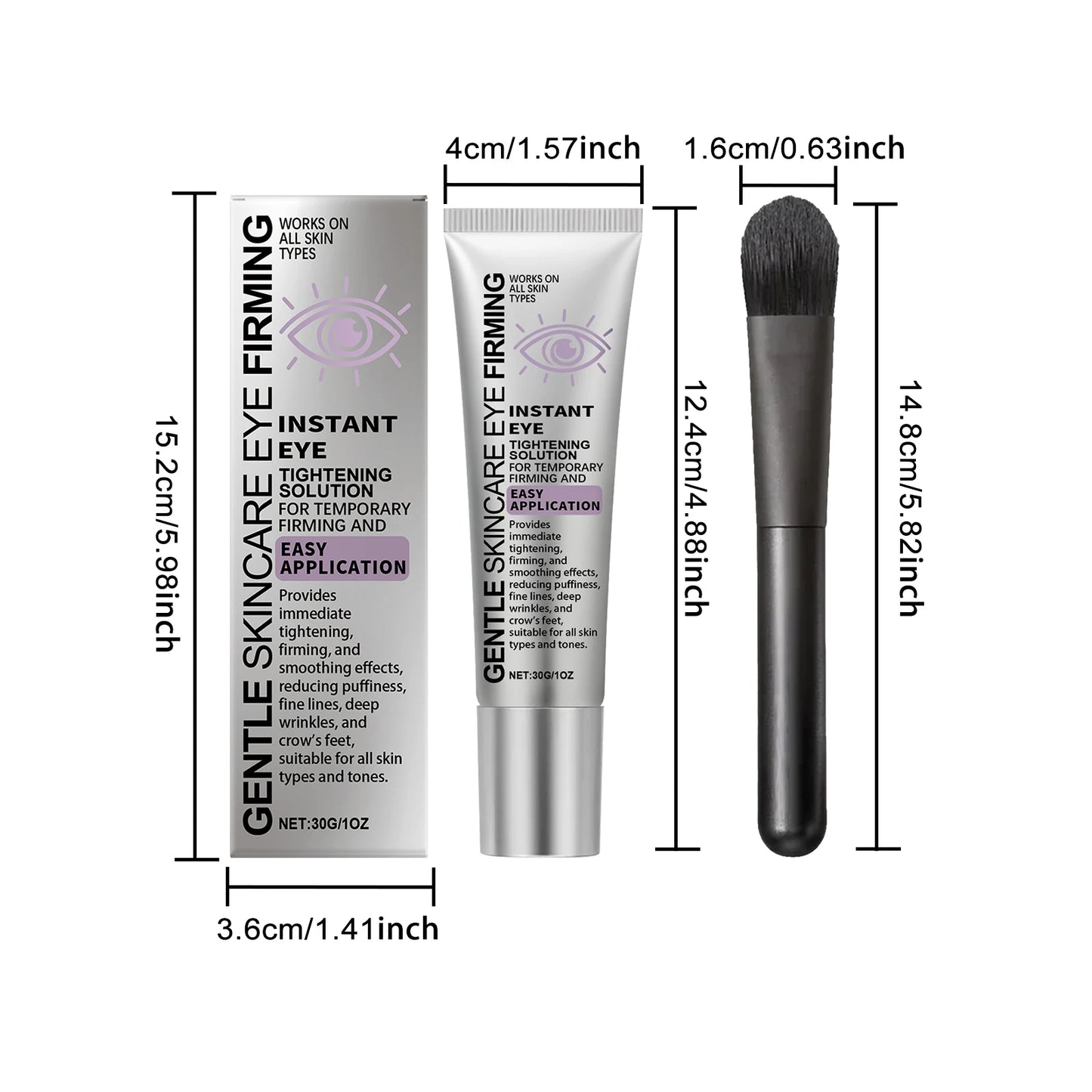 Firming Eye Cream – Anti-Wrinkle, Dark Circles & Puffiness