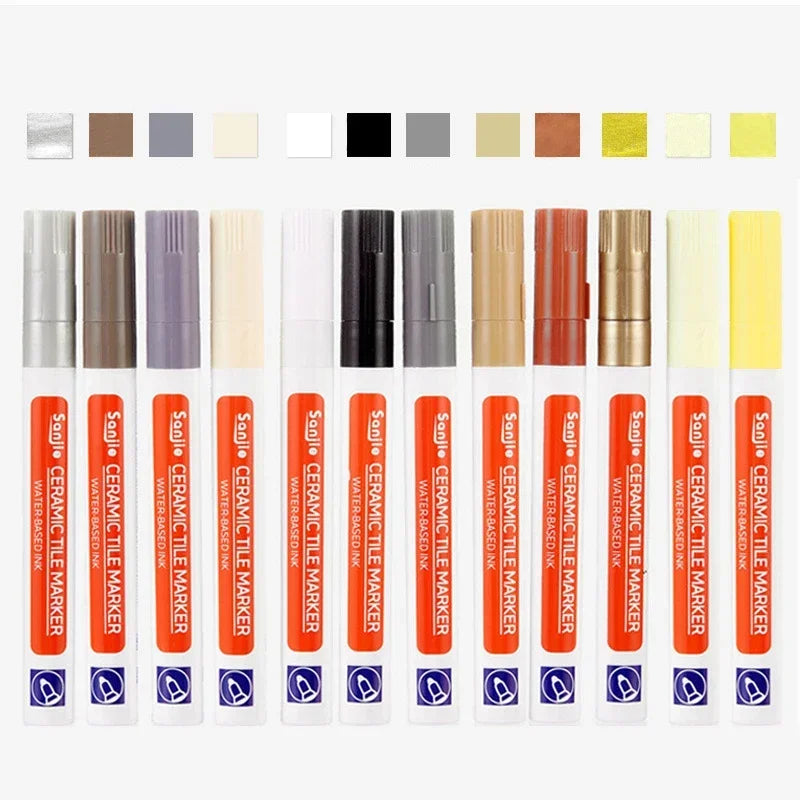 Tile Grout Repair Pen – Waterproof Anti-Mold Gap Marker