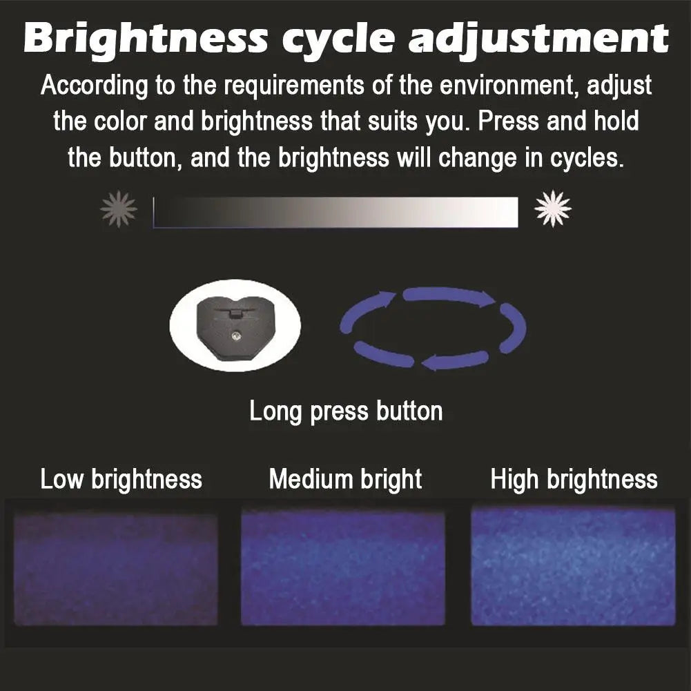 RGB USB-C Car Ambient Light – 8 Colors, Auto Sensor & Memory