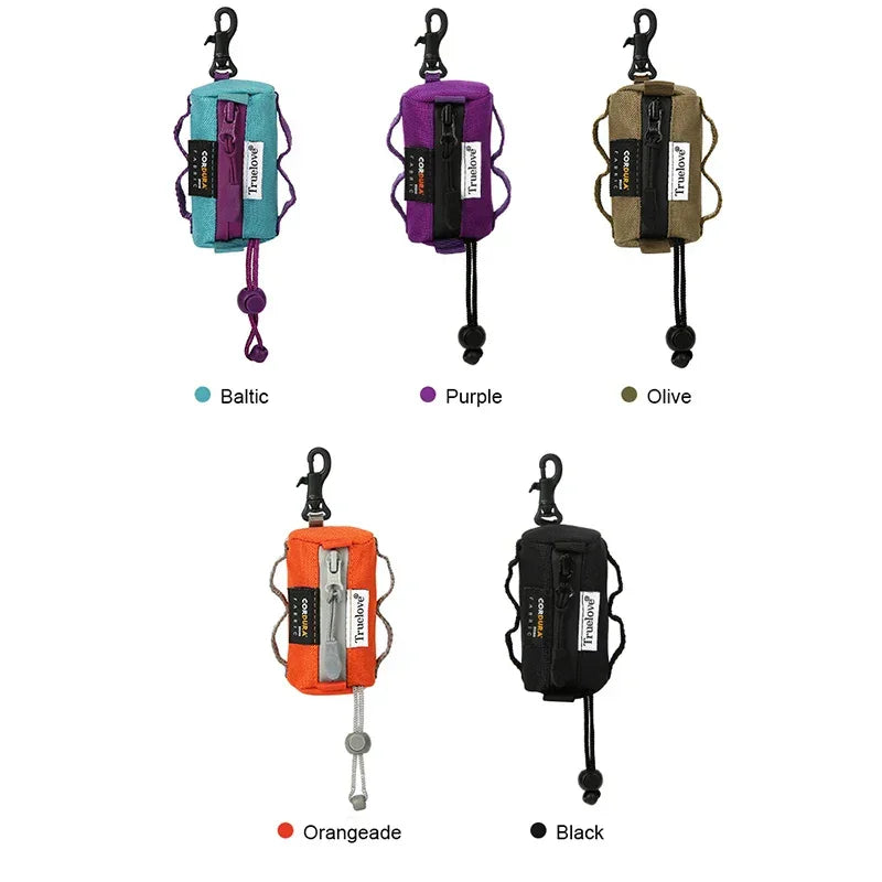 Truelove Pet Dog Adjustable Small Bag Dispenser Canine Poop Bag Holder with Carabiner Suitable for All Dog Leashes Walk TLB2012 Peaceful Pleasures Health and Wellness