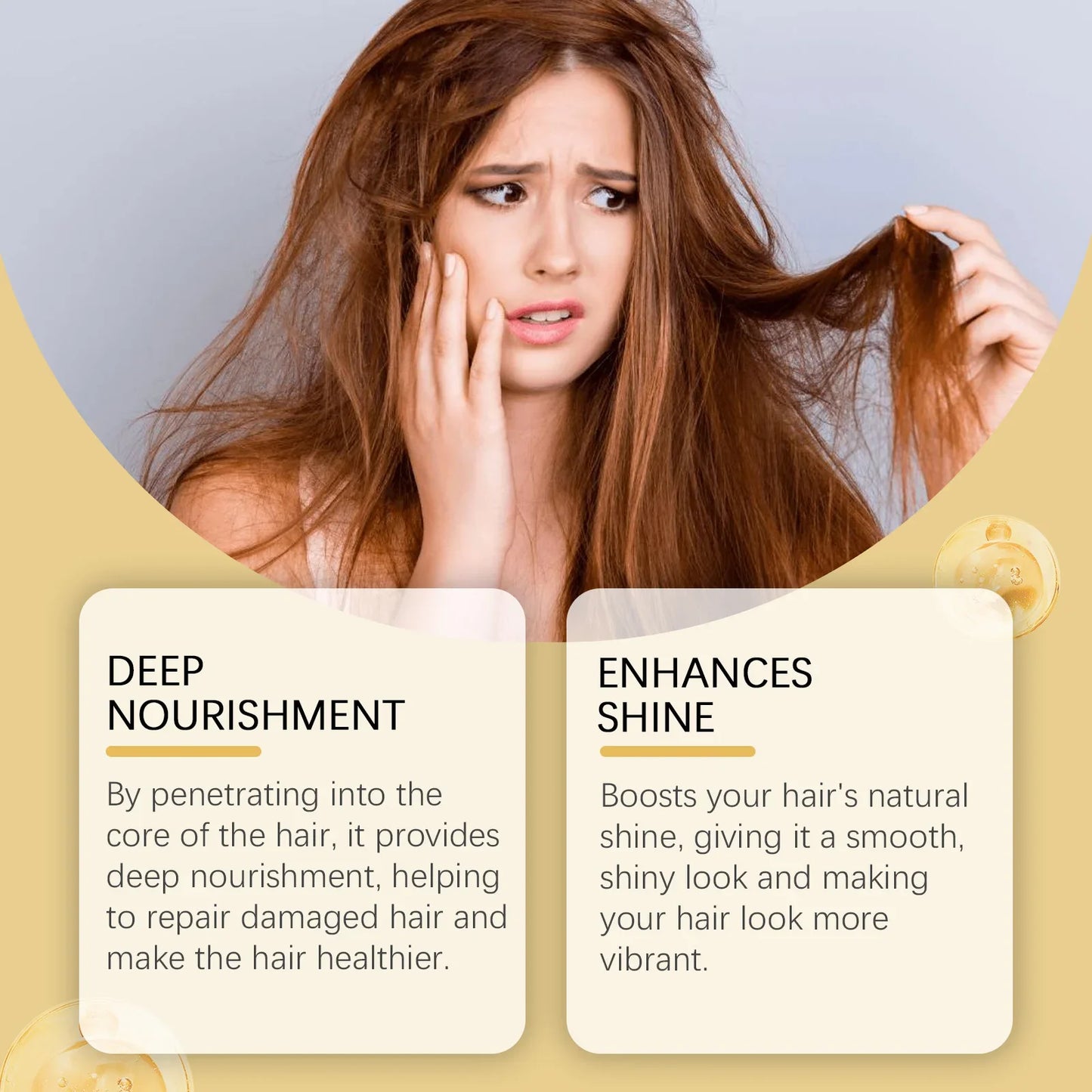 HOEGOA Keratin Hair Mask – Smooth, Nourish & Control Frizz