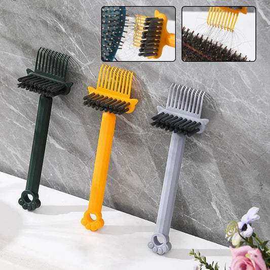 2-in-1 Hairbrush Cleaner Rake Tool – Comb & Brush Cleaning Hairbrush Cleaning Tool Peaceful Pleasures Health and Wellness