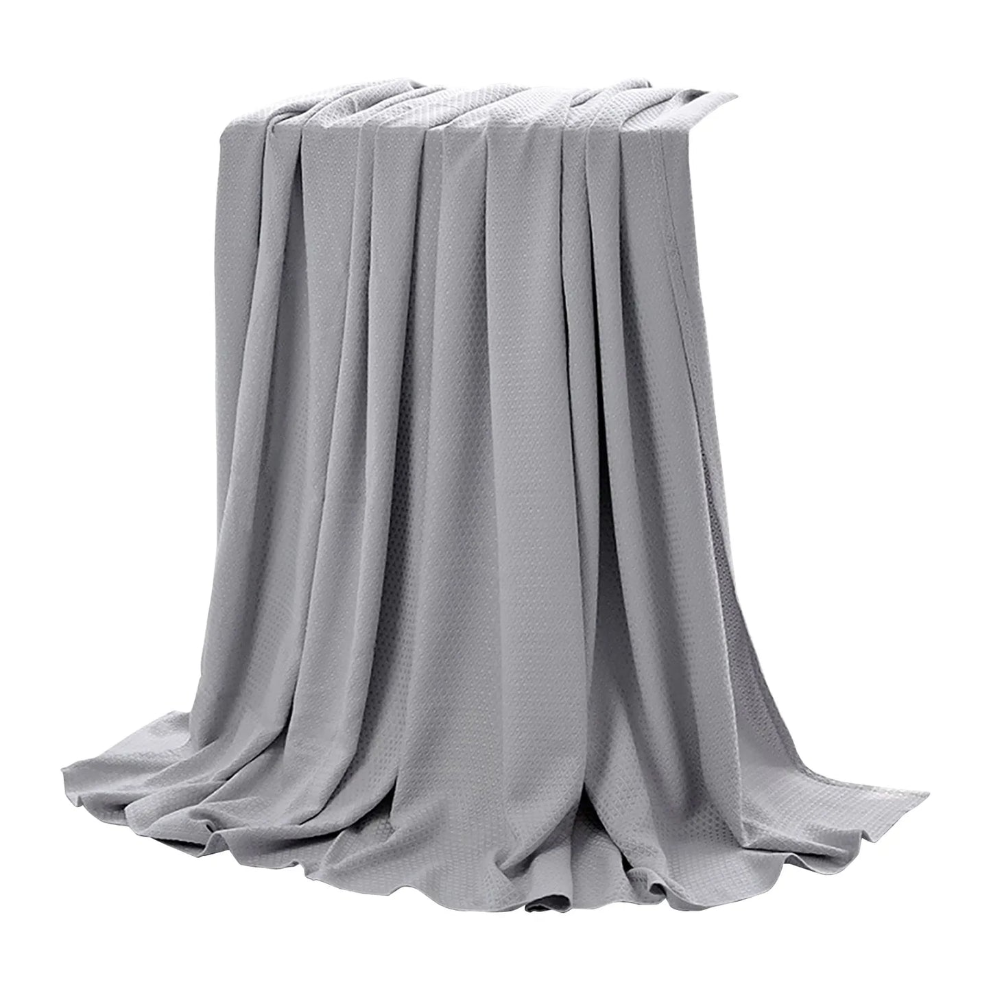 Summer Cooling Blanket Air Conditioning Quilt Skin-friendly Bamboos Fiber Light And Thin Breathable Cooling Quilt For Home Peaceful Pleasures Health and Wellness