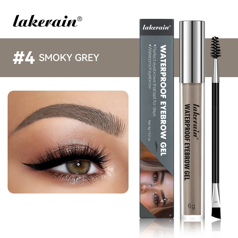 4 Colors Liquid 3D Eyebrow Styling Molding Gel Waterproof Transparent Refreshing Durable Natural Eyebrow Quick-drying Makeup Peaceful Pleasures Health and Wellness 4