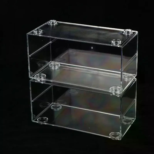 Acrylic Car Model Display Box – Dustproof Stackable Case Collectible Display Case Peaceful Pleasures Health and Wellness