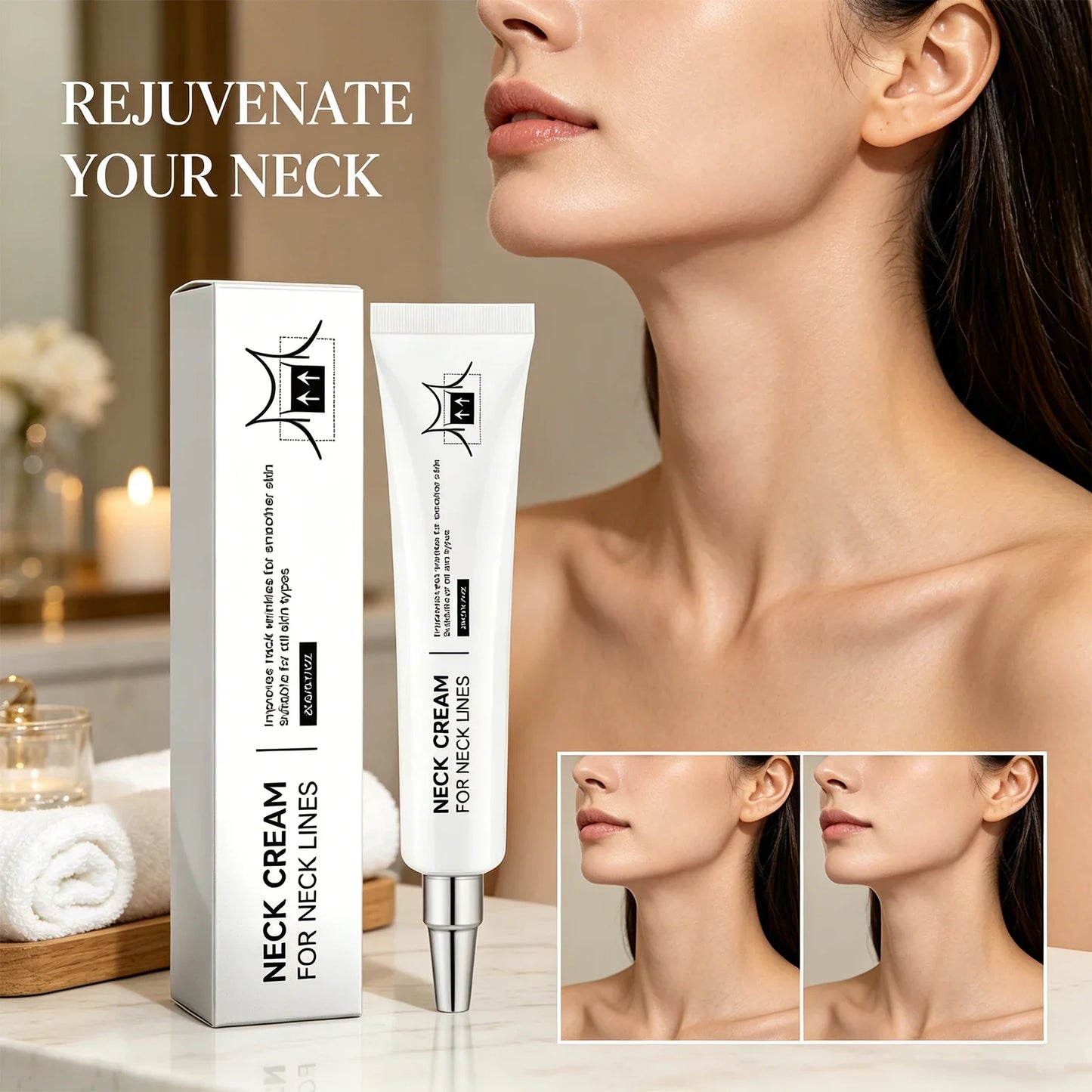 Neck Firming & Lifting Cream – Anti-Aging Moisturizer 20g