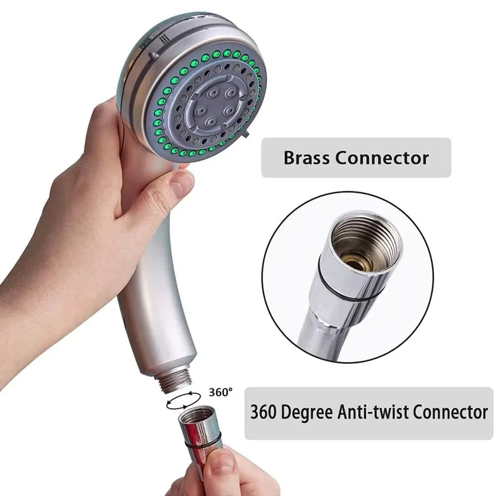 Flexible PVC Shower Hose 1.5/2/3m | Anti-Kink & Leak-Proof