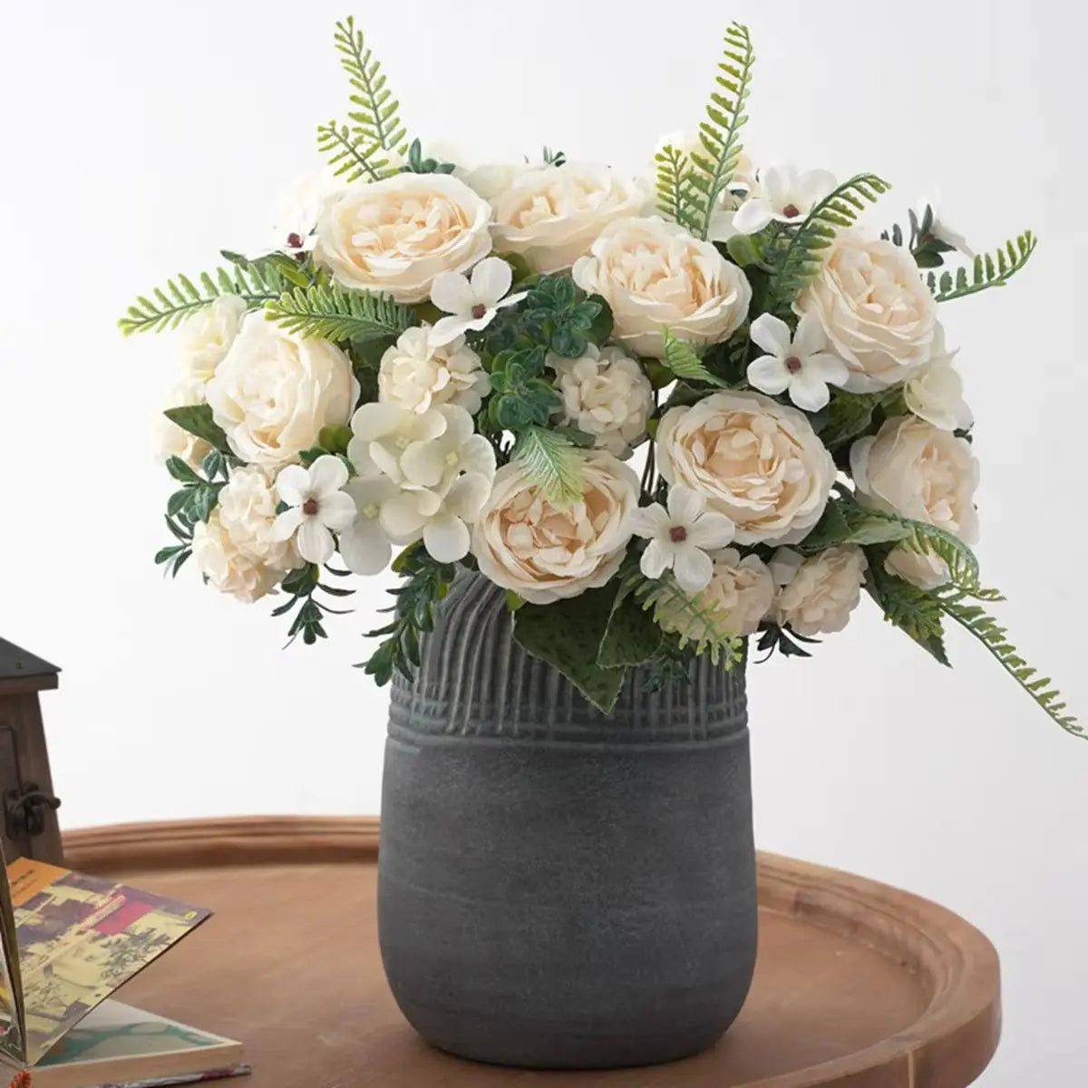 Silk Peony Artificial Flowers – Wedding, Home Décor & Gift