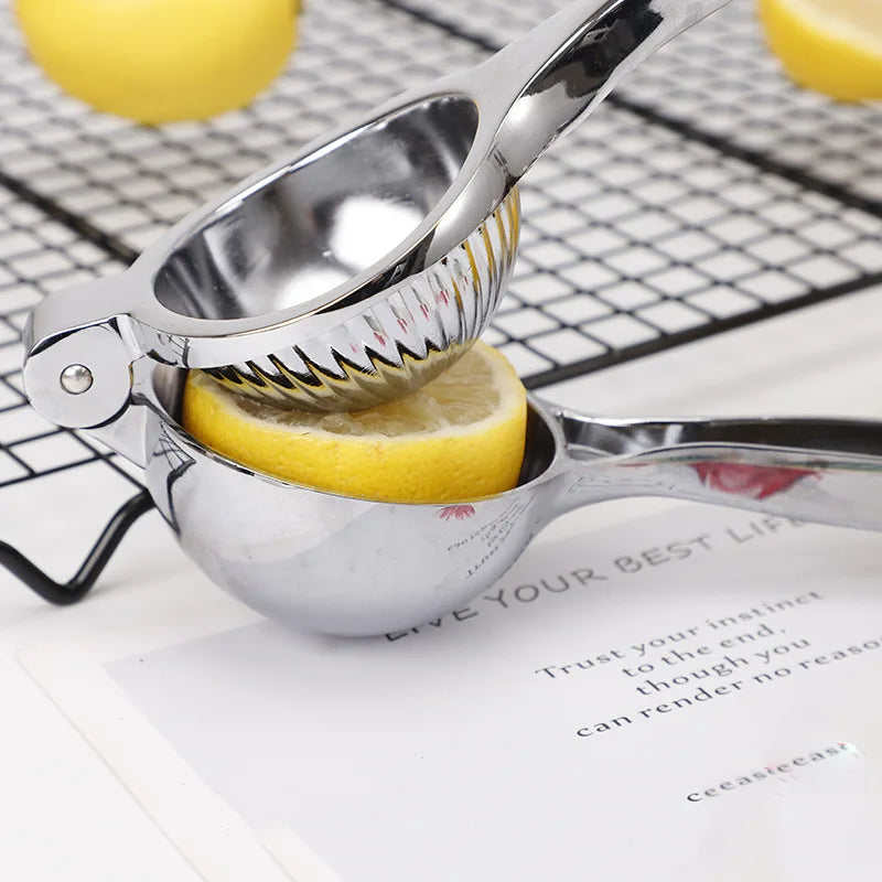 Zinc Alloy Manual Lemon Clip Juicer | Citrus Press Manual Citrus Juicer Peaceful Pleasures Health and Wellness