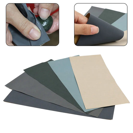 WET DRY SANDPAPER Sand Paper 2500 3000 5000 7000 Mixed Grits Peaceful Pleasures Health and Wellness Default Title