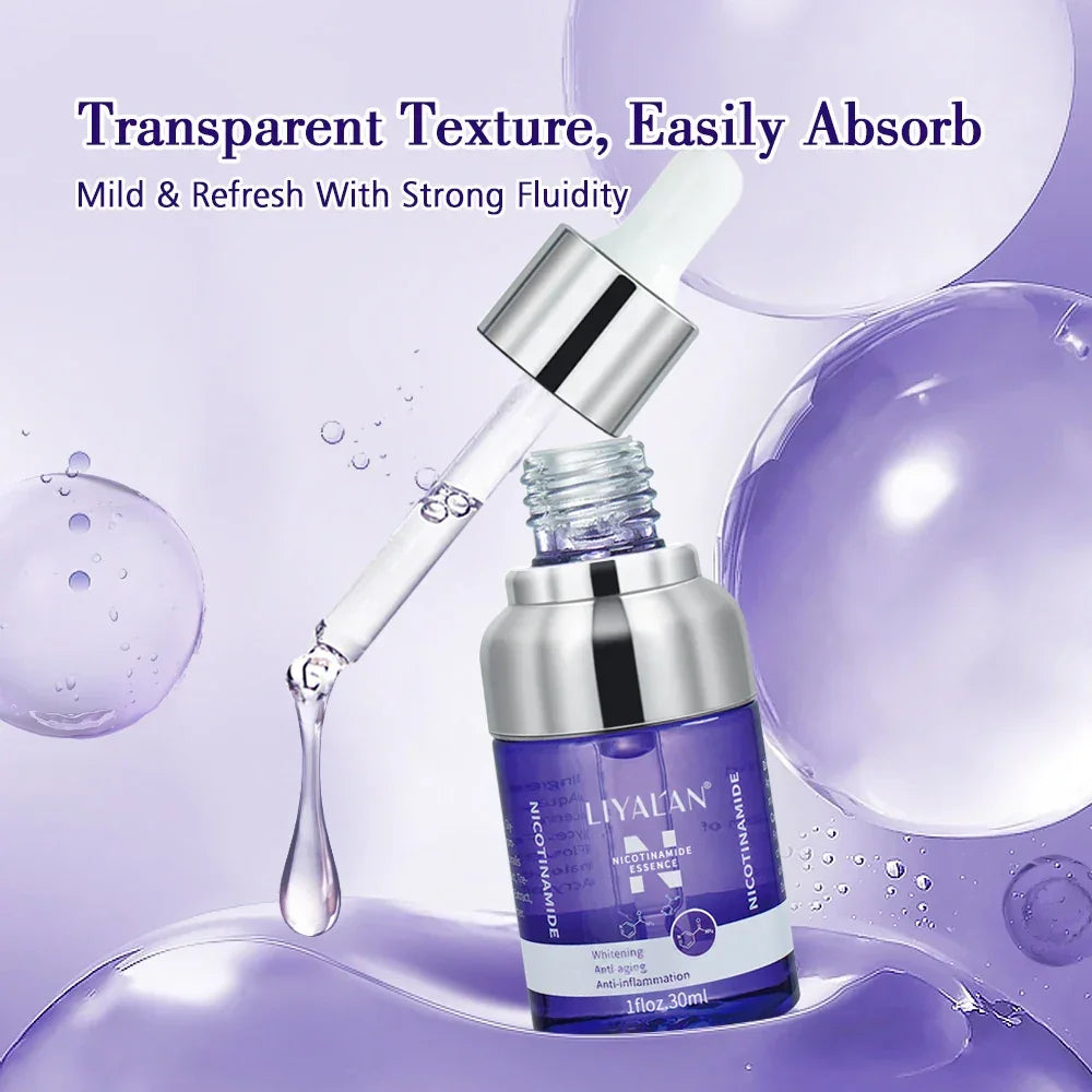 LIYALAN Niacinamide Face Serum – Brightening & Pore Minimizing Peaceful Pleasures Health and Wellness