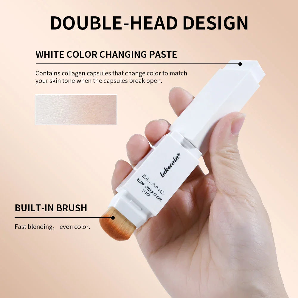 Color-Changing Foundation Stick – 2-in-1 Concealer & Base