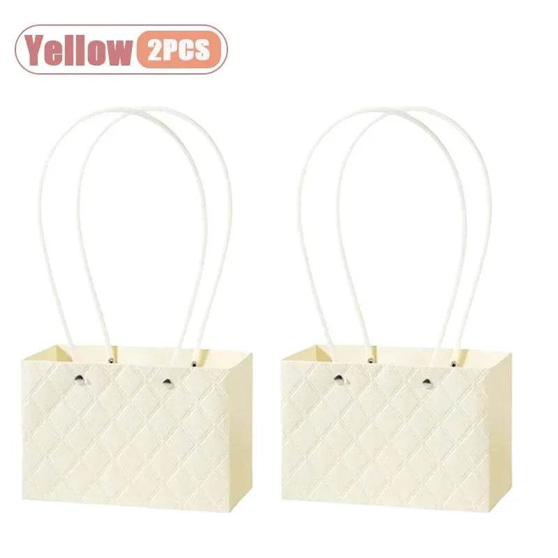 Reusable Waterproof Floral Gift Tote Bags | Wedding & Party