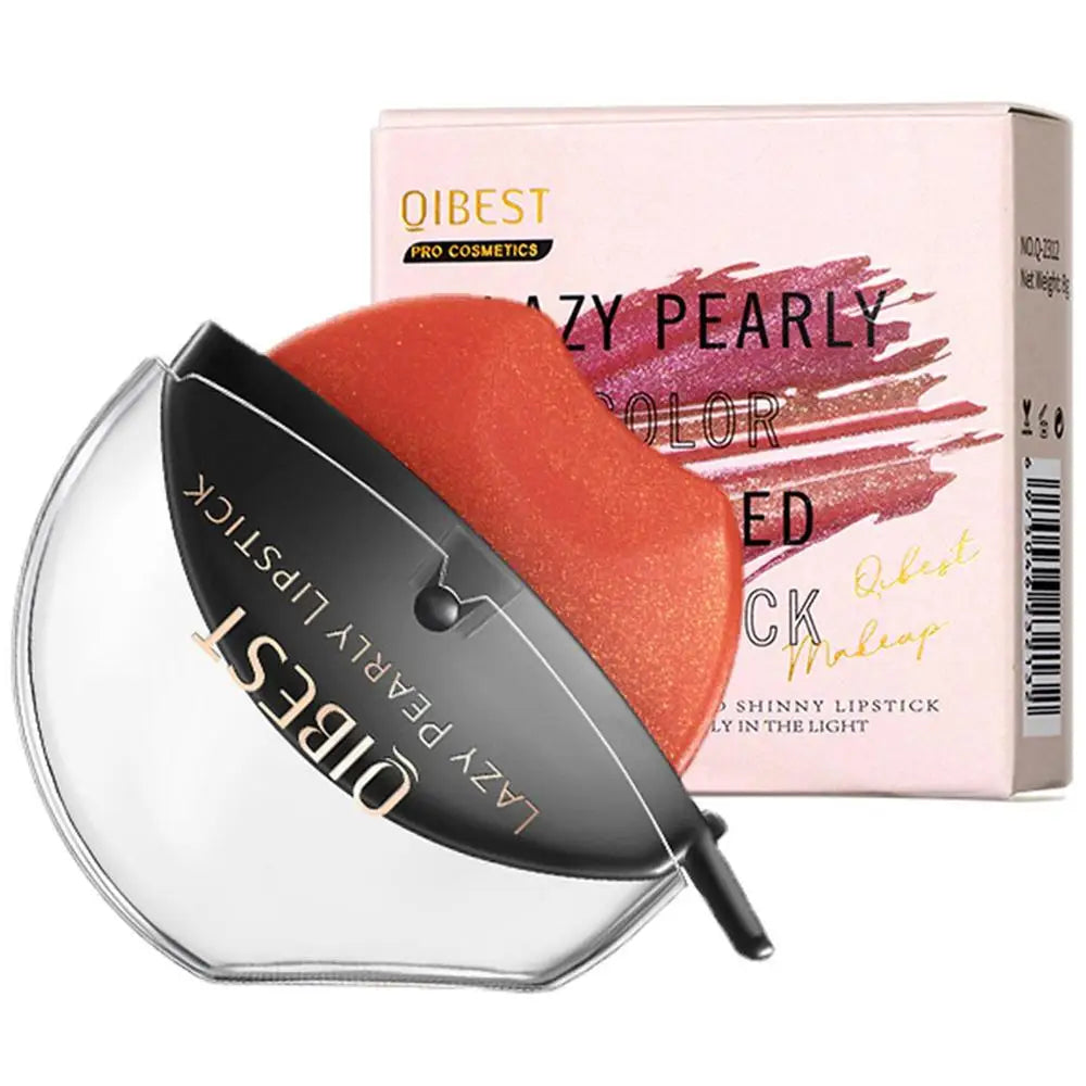 Lazy Pearl Lipstick – Pearlescent, Moisturizing & Waterproof