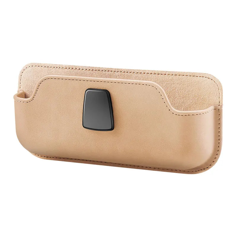 Car Sun Visor Sunglasses Holder – Magnetic Clip & Organizer